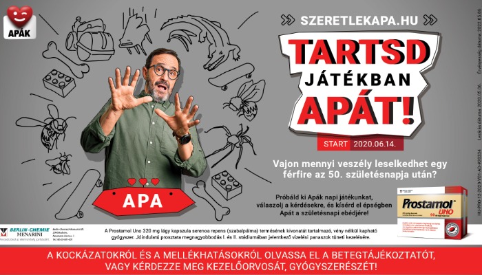 A Positive Adamsky felel a Prostamol UNO legújabb kampányáért  